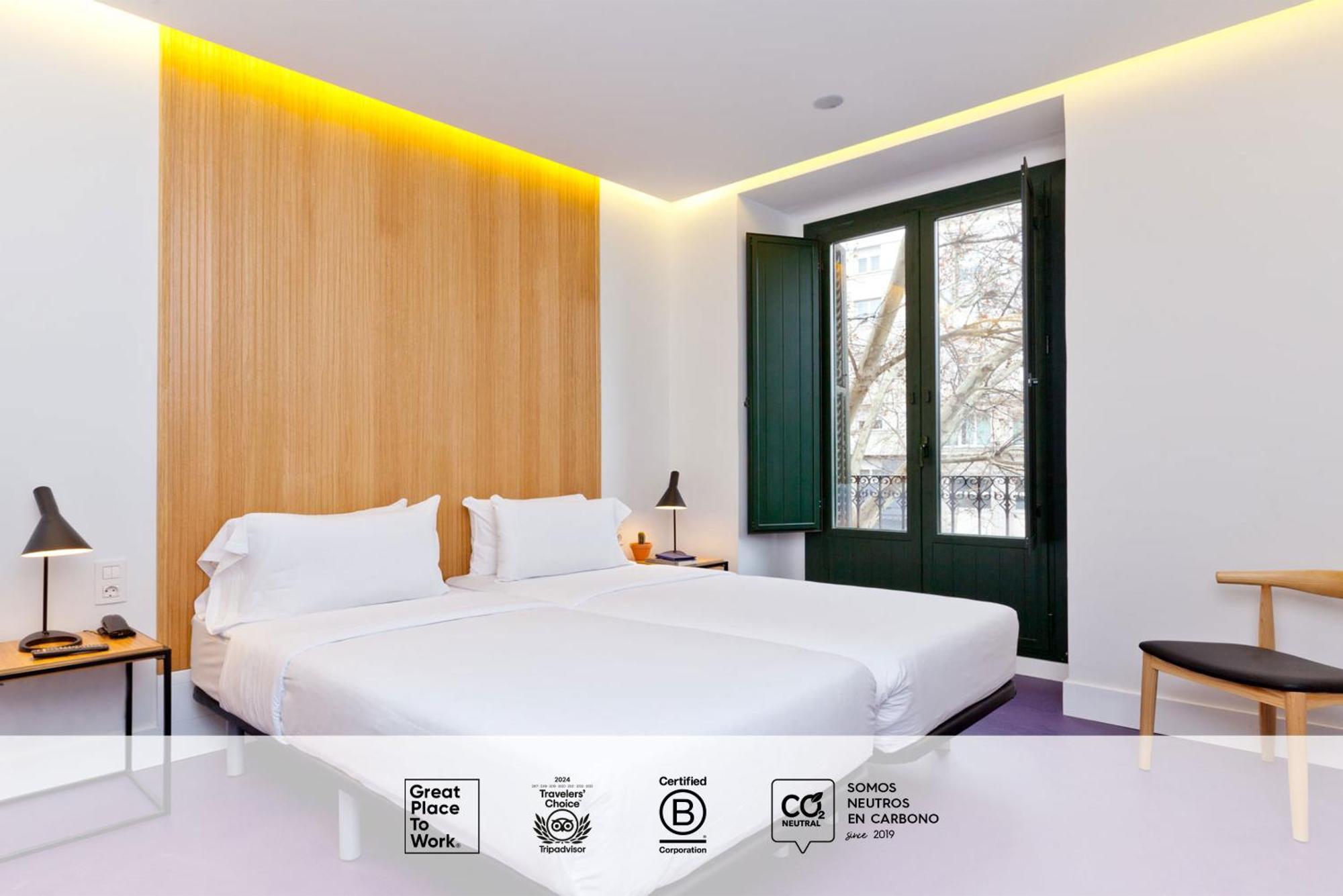 Chambre Double ou Lits Jumeaux avec Balcon