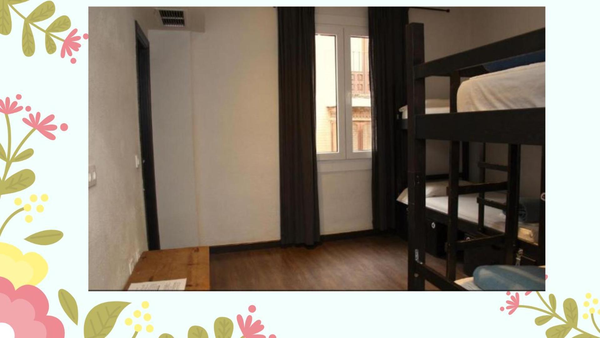 Bed in 4-Bed Female Dormitory Room