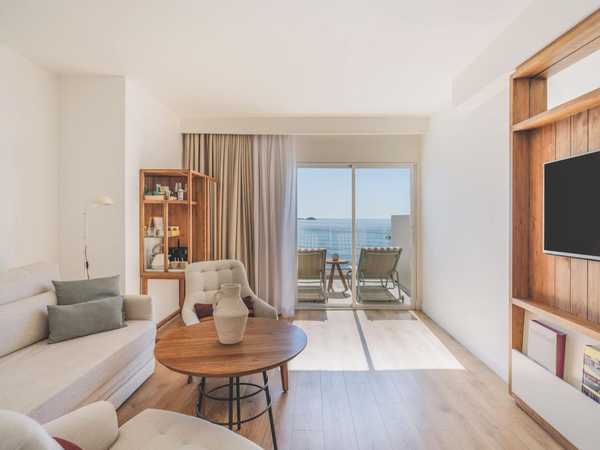 De Level Grand Suite met uitzicht op zee