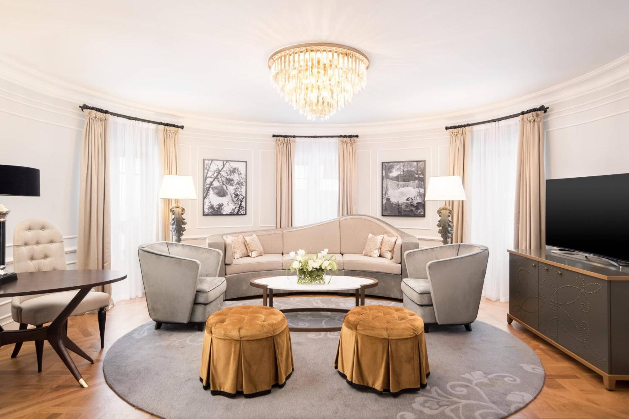 Royal Suite met 1 Slaapkamer met 2 Aparte Bedden