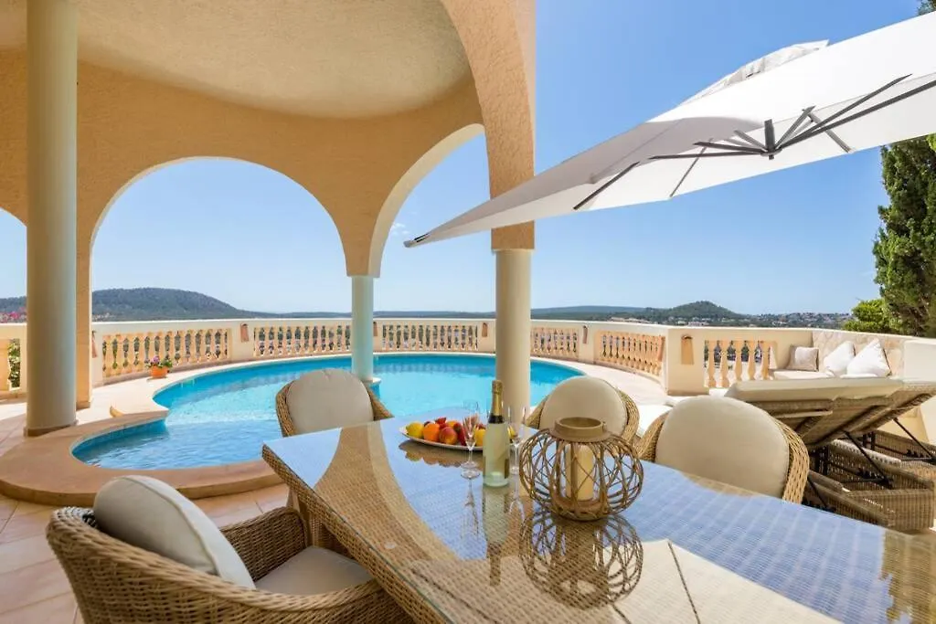 Meerblick Villa "Buena Vista" In Santa Ponsa, Mallorca-1