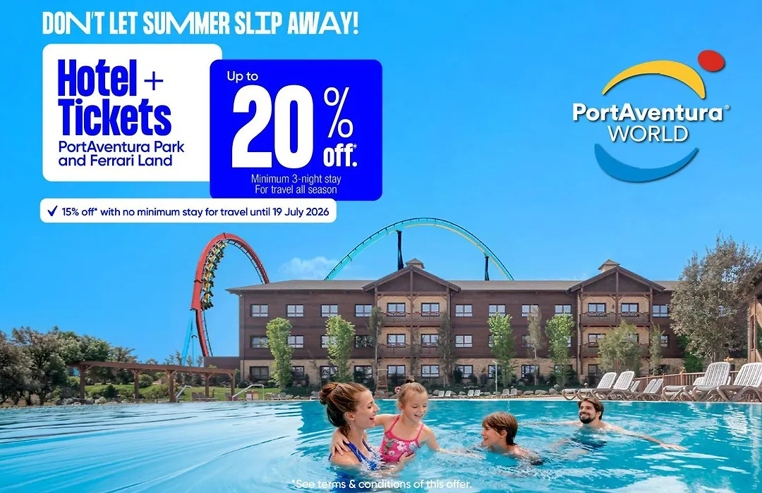 PortAventura Hotel El Paso: Theme Park Access Included-1