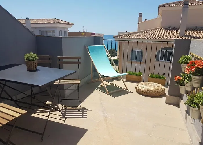 Ideal Ático-Duplex Deluxe, vistas al mar, Moraira.