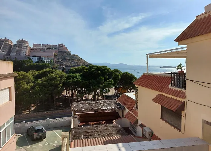 NIDO DEL AMOR deluxe 1a linéa Terraza Indoorpool Wifi Aire Netflix 10 metros a Cala del Pino