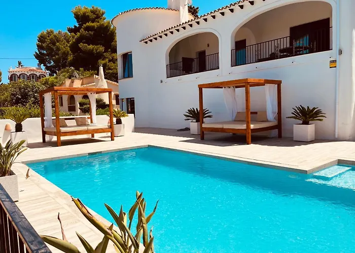 Magic Dream Seaview Villa Denia With 2 Pools, Bbq, Airco, Wifi