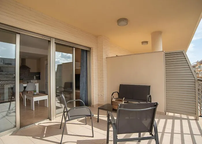 Nuevo apartamento con A A a 2 minutos de la playa MASBO 2
