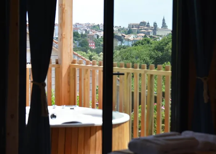 Cabanas Compostela - Cabana La Catedral Con Banera De Hidromasaje