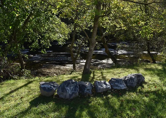 LA CASA AZUL, un oasis de calma, vistas impresionantes con barbacoa y río