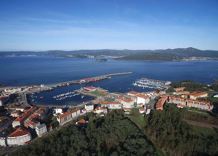 Apartamento con vistas, ascensor y parking en Portosín