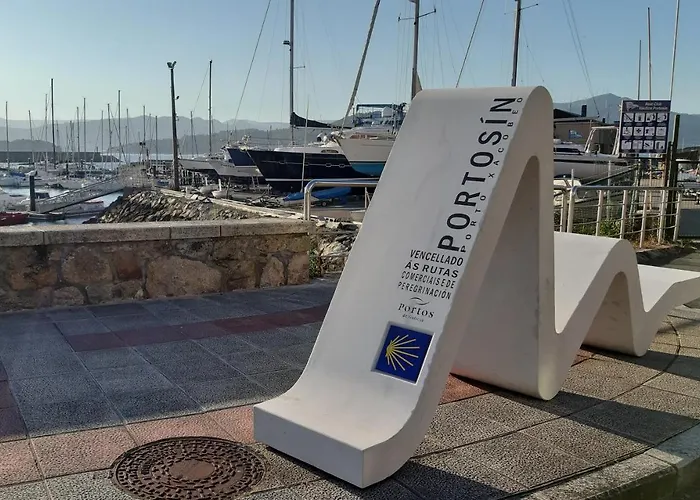 Apartamento con vistas, ascensor y parking en Portosín
