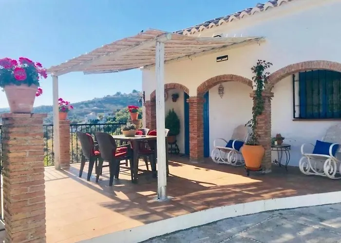 Villa en Frigiliana con Piscina y Jacuzzi