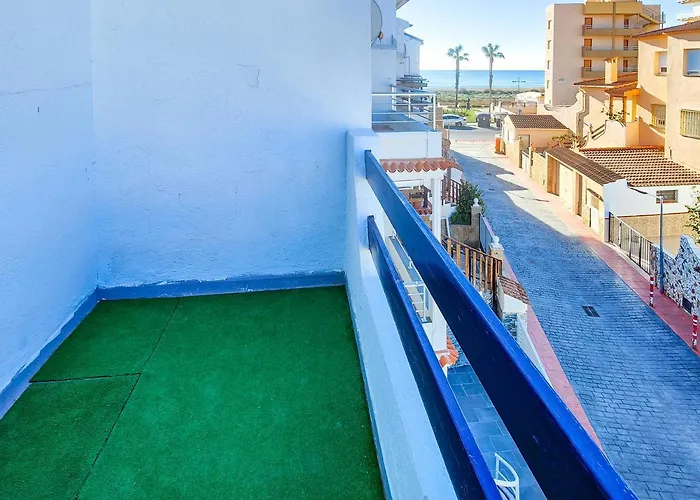 Playa de Peñíscola - Ideal familias 6-7 pax o Parejas 2-4 pax - terraza - parking