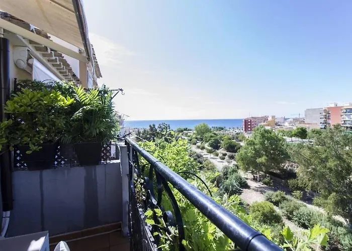 Preciosa casa en Vilajoyosa con vistas al mar en las casas colgantes del casco antiguo