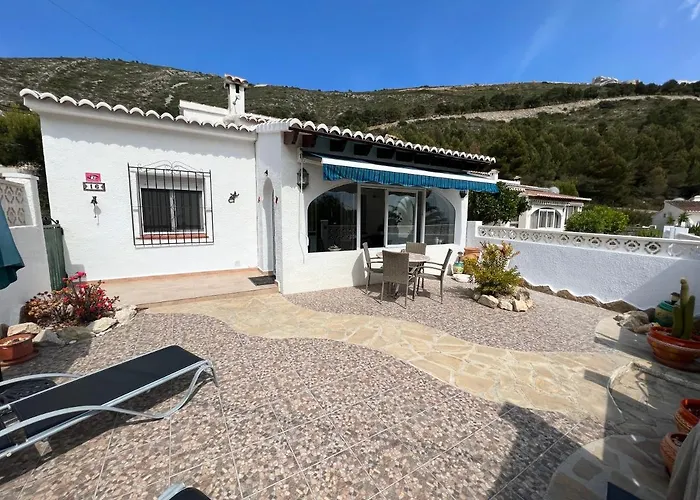 Luces Del Mar Beautiful Bungalow With Seaview Near To Moraira