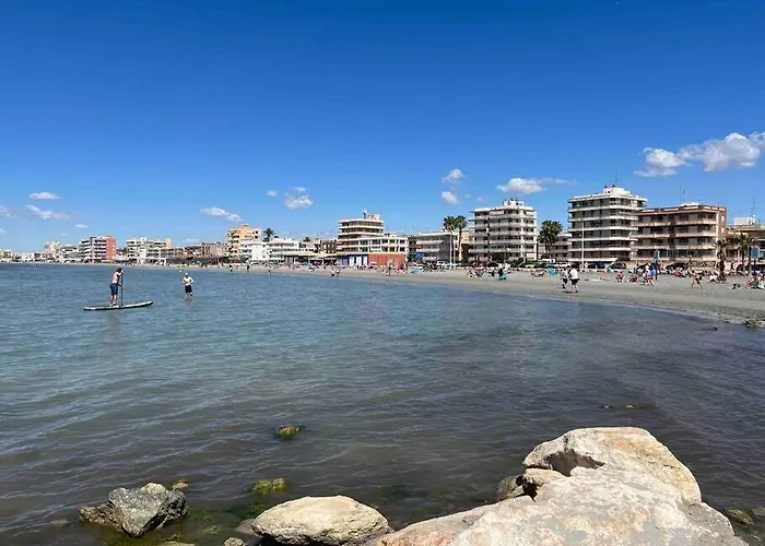 Apartamento Con Preciosas Vistas A Pie De Playa