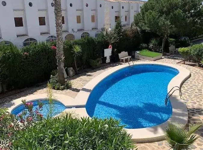 Apartment With Outdoor Pool And Air Conditioning In Cabo Roig