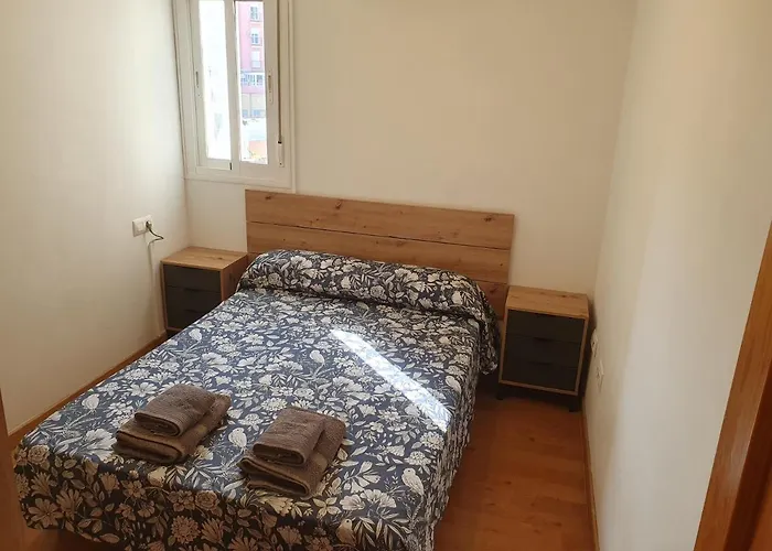 4H, Aire Acondic, 50m2, 1 dormitorio, 4 huéspedes, WIFI GRATIS