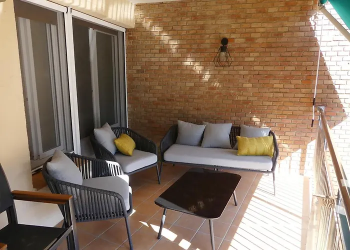 Luminoso apartamento Coma-ruga a 3 min de la playa