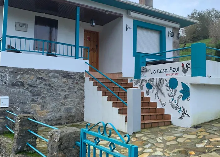 LA CASA AZUL, un oasis de calma, vistas impresionantes con barbacoa y río