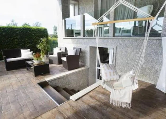 Apartamento Con Piscina Ribadumia