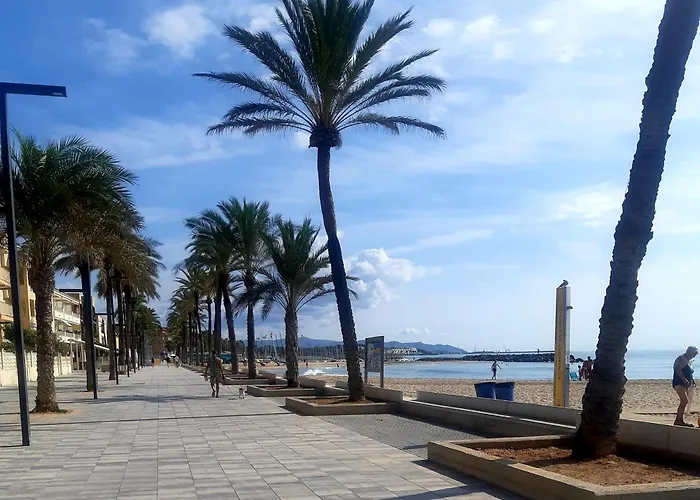 Apartamento En Segunda Linea De Mar, Wifi&A.C