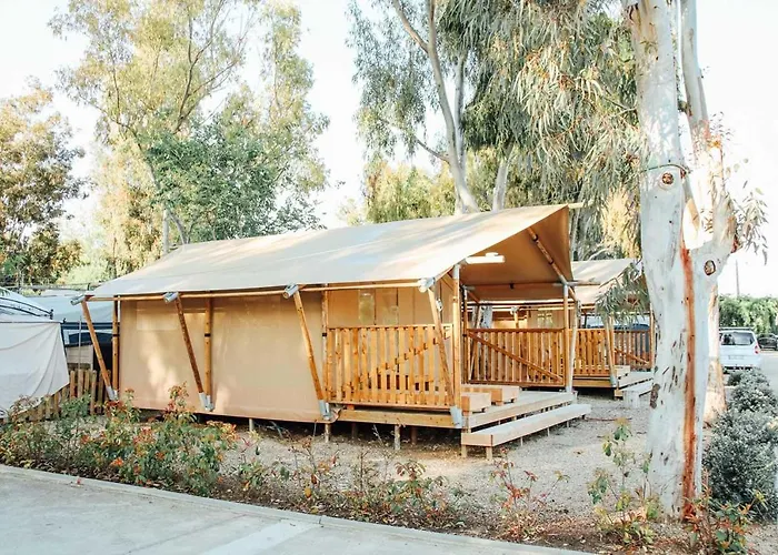 Camping Miramar Playa - tienda familiar