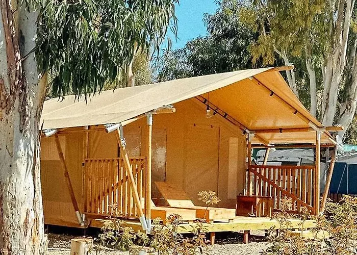Camping Miramar Playa - tienda familiar