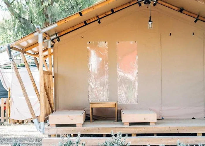Camping Miramar Playa - tienda familiar