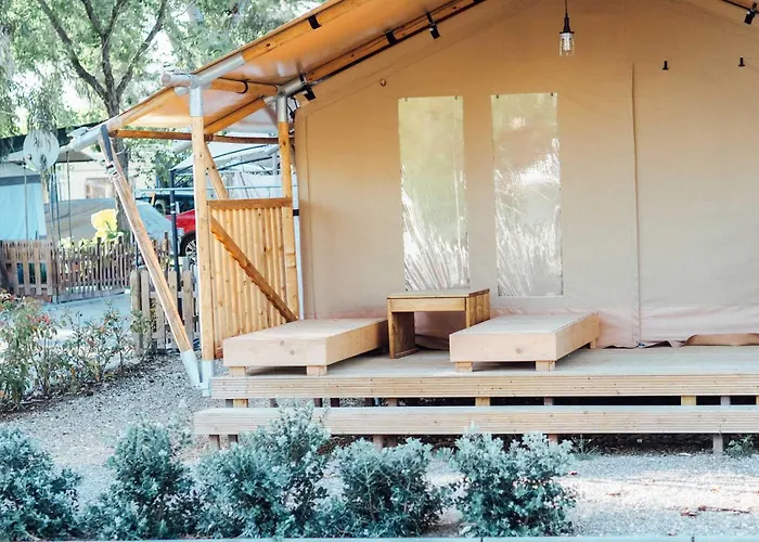 Camping Miramar Playa - tienda familiar