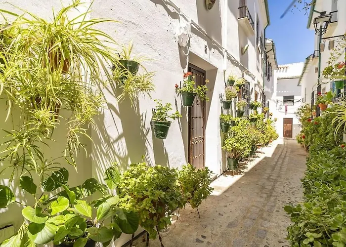 Casa con patio y terraza en Barrio histórico de la Villa, junto al Adarve