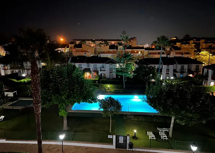 Apartamento en Islantilla playa con 2 terrazas y WIFI FIBRA