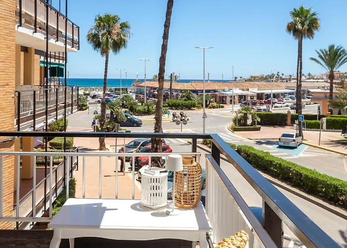 Luxe 6 Pers Strand App Met Zeezicht En Zwembad Arenal Beach