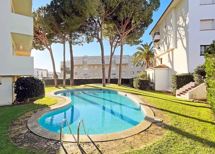 Apartamento en la Escala con piscina y parking