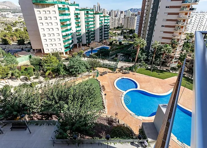 Apartamento en Villajoyosa Benidorm con Gimnasio y Spa