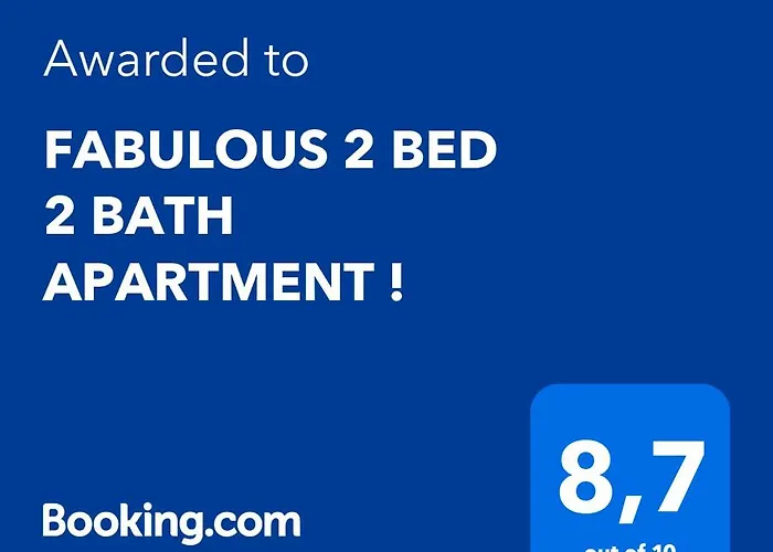 Fabulous 2 Bed 2 Bath Apartment !