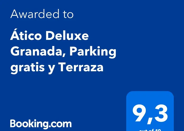 Ático Deluxe Granada, Parking gratis y Terraza