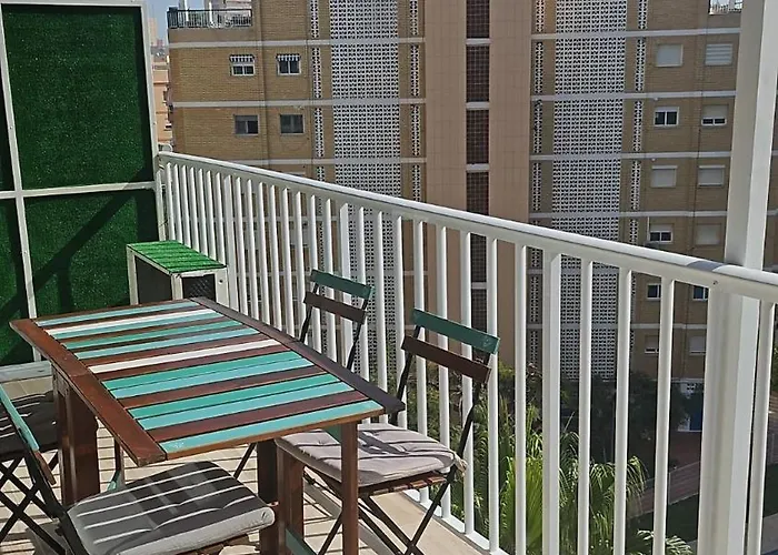 Coqueto apartamento en la playa