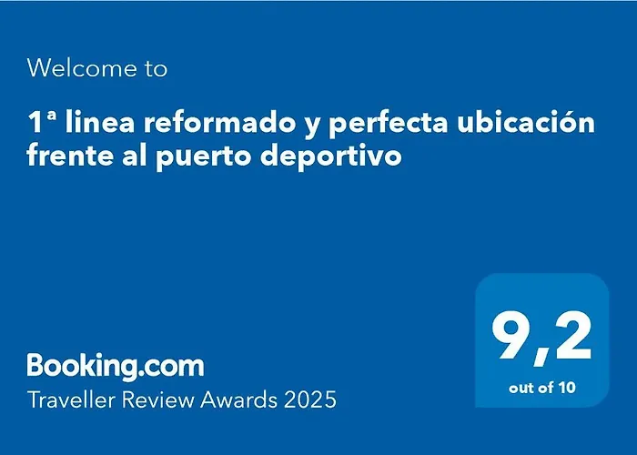 1ª linea reformado y perfecta ubicacion frente al puerto deportivo