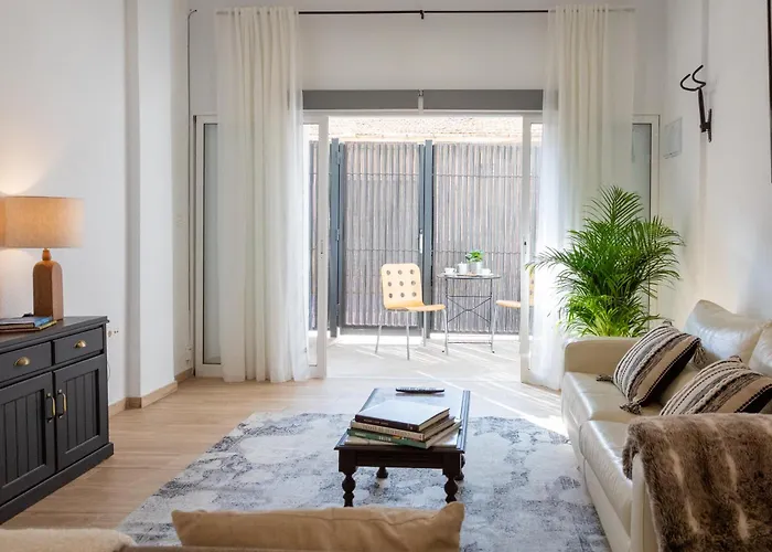 Oasis Urbano Elche - Terraza y Vistas al Palmeral junto al Centro