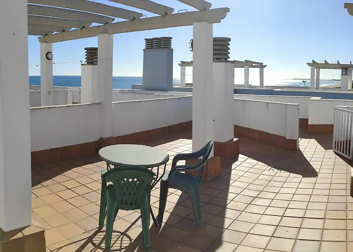 Islantilla primera linea de playa, piscina, parking