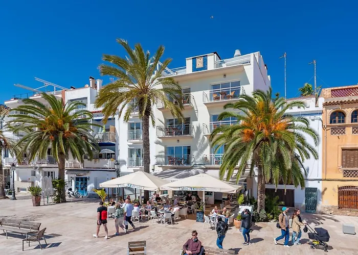 Insitges Sant Sebastia'S Beach