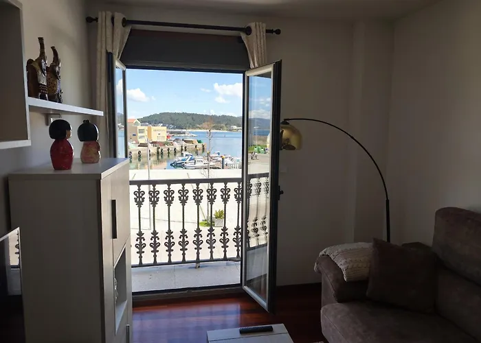 Fachada Marítima Porto do Son - Piso exclusivo frente al mar en pleno centro