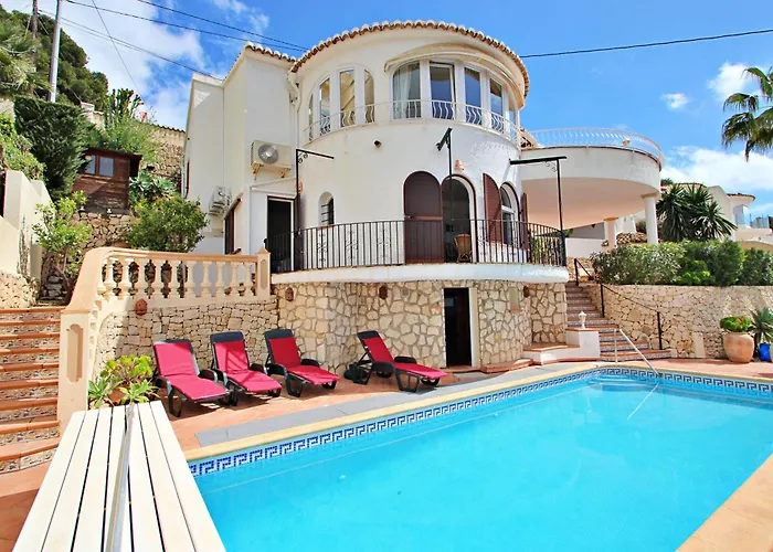 Emi - Private Pool & Sea View Villa In Benissa