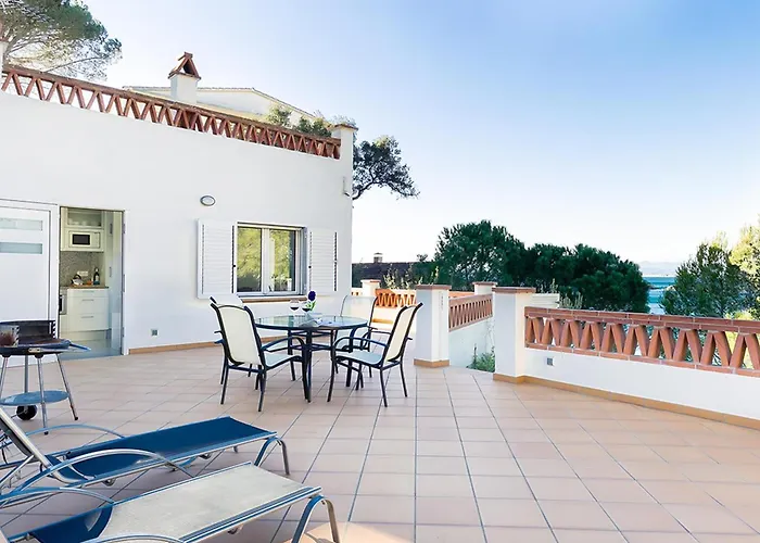 Maison Cosy A 20M Plage Roses Avec Parking