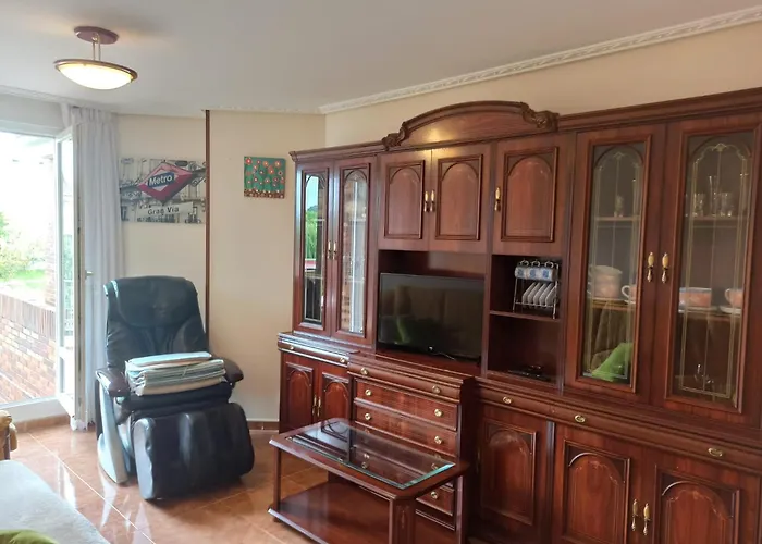 Apartamento Casuca, terraza y jardín
