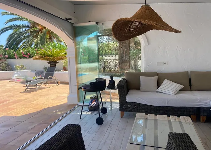 Jávea Villa entière piscine et cuisine d'été à pinosol
