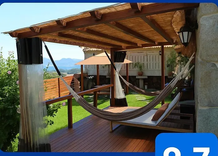 Relax en el Paraíso con vistas al mar y a la montaña Casa Rural A Gorgoriña