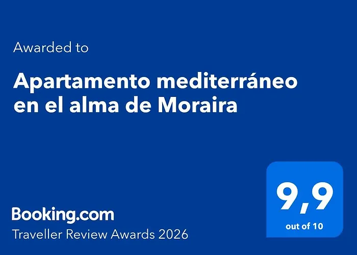 Apartamento mediterráneo en el alma de Moraira