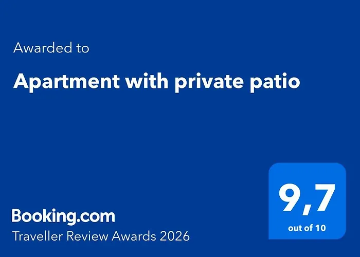 Apartment With Private Patio