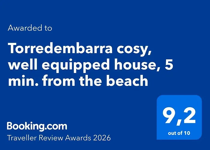 Torredembarra Cosy, Well Equipped House, 5 Min. From The Beach